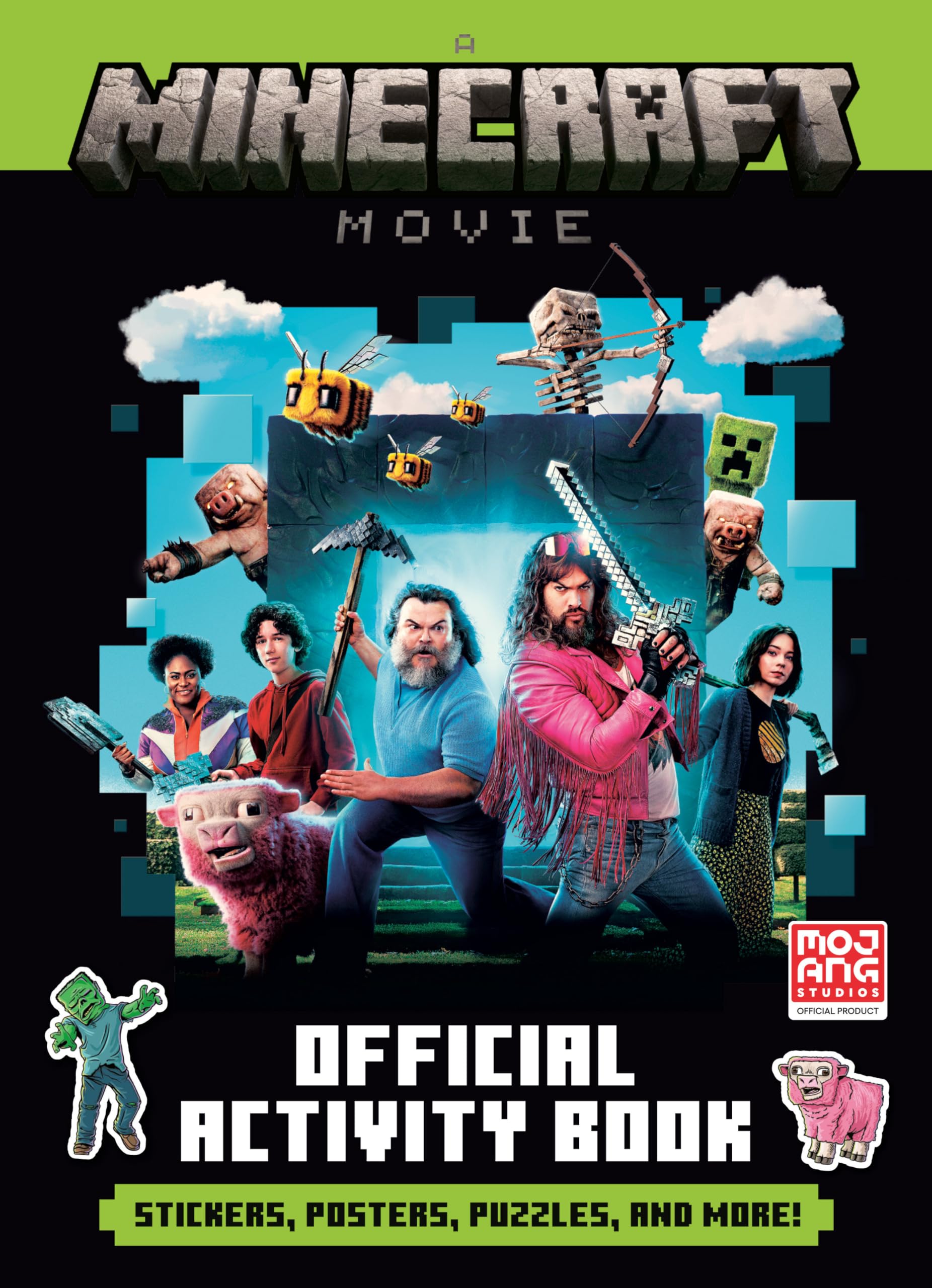 A Minecraft Movie Official Activity Book by Random House