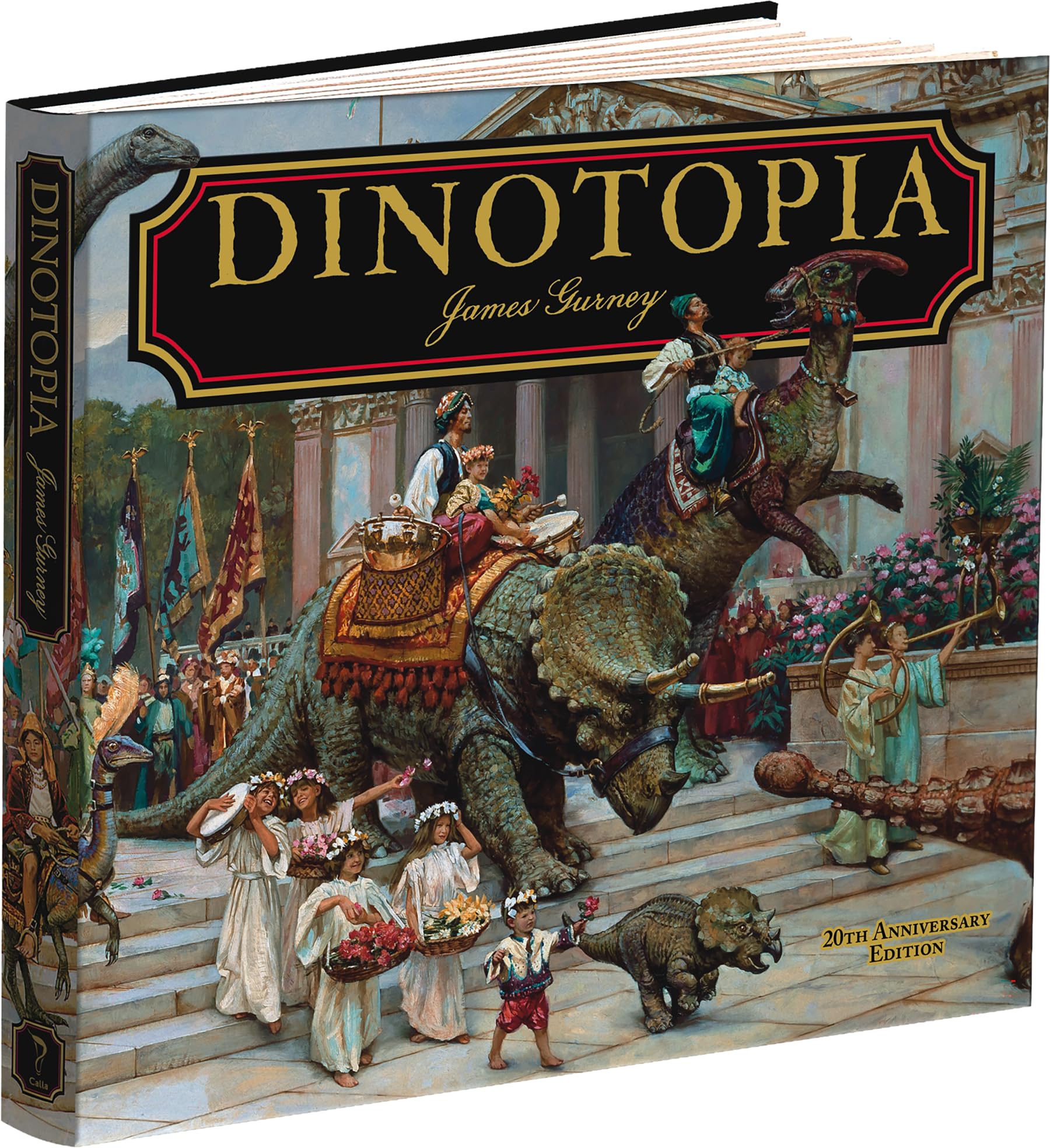 Dinotopia, a Land Apart from Time: 20th Anniversary Edition by Gurney, James