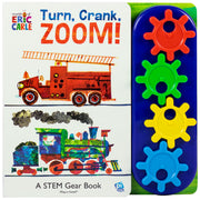 World of Eric Carle: Turn, Crank, Zoom! a Stem Gear Sound Book: A Stem Gear Book by Pi Kids
