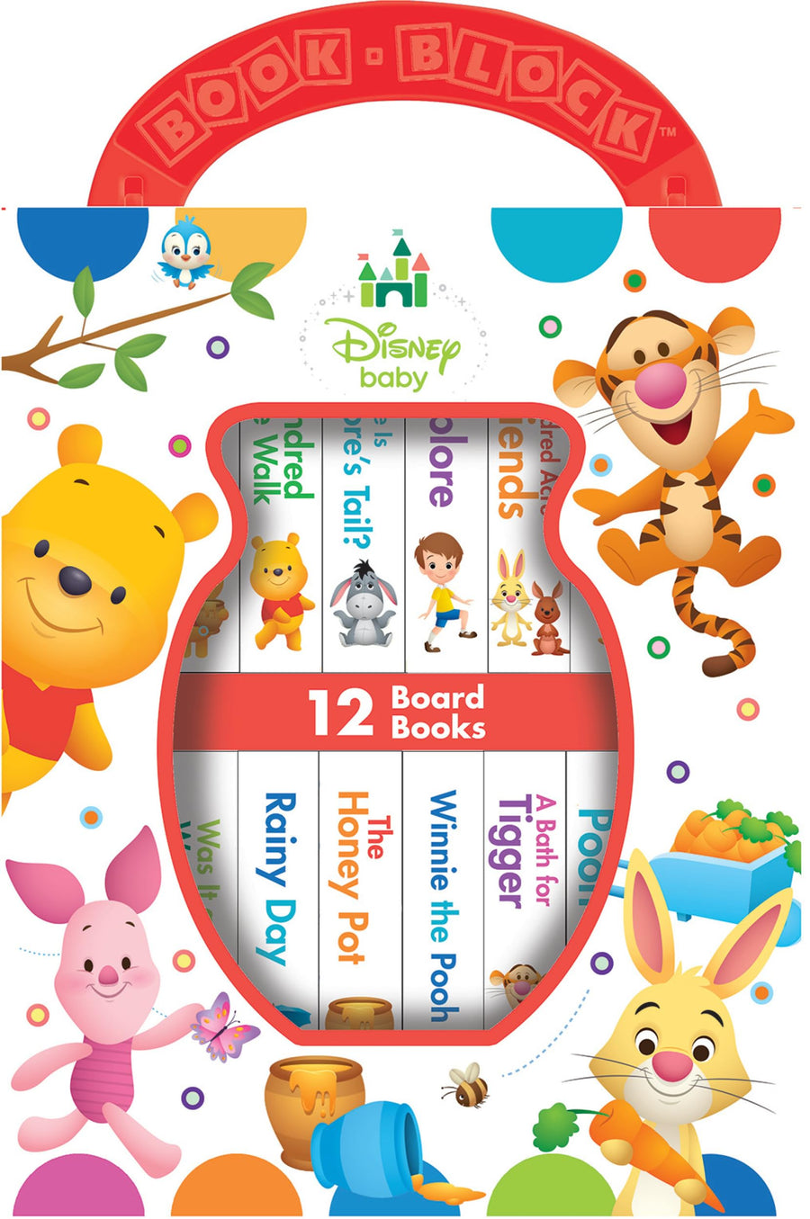 Disney Baby: 12 Board Books -- Pi Kids, Boxed Set