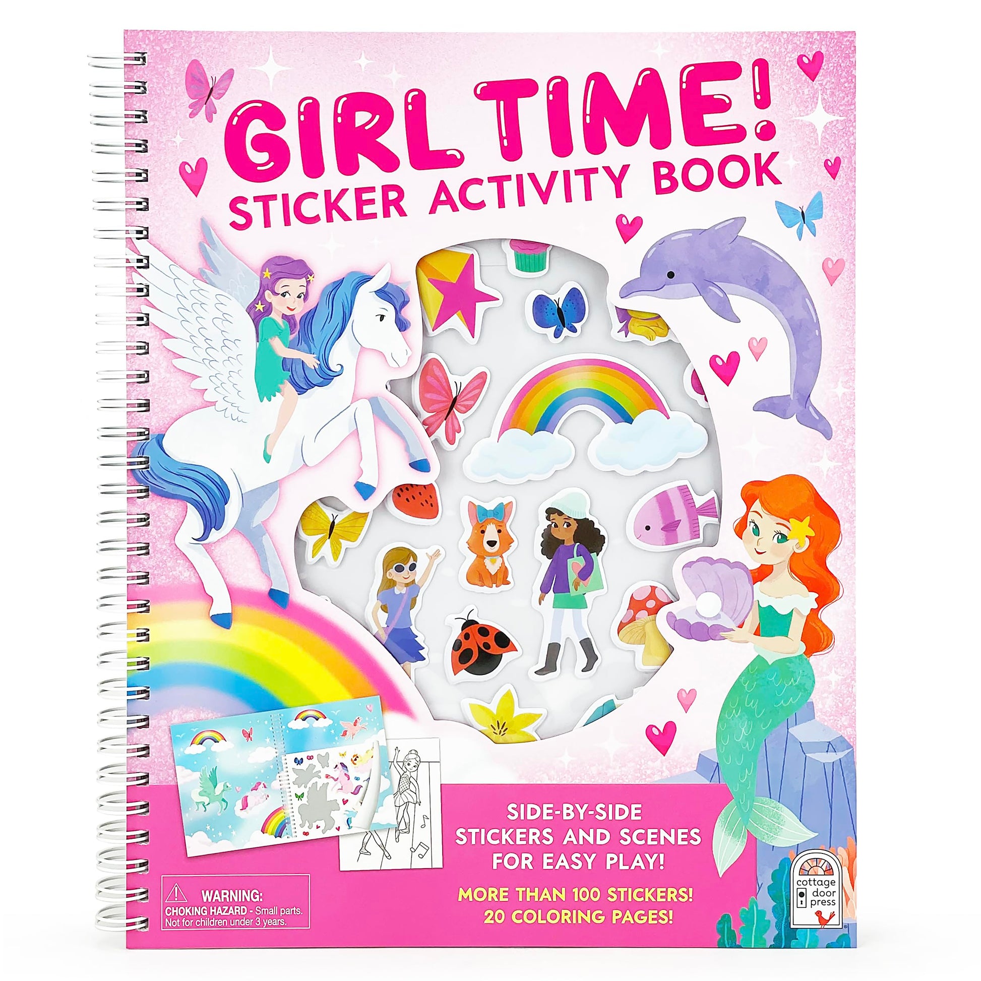 Girl Time! Sticker Activity Book by Cottage Door Press