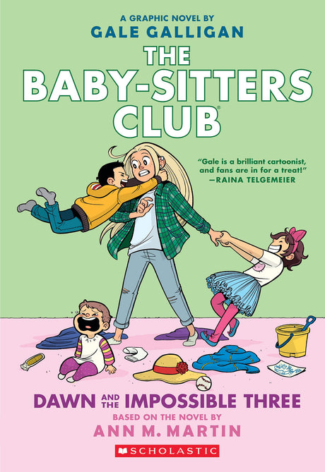 Dawn and the Impossible Three: A Graphic Novel (the Baby-Sitters Club #5): Volume 5 -- Gale Galligan, Paperback