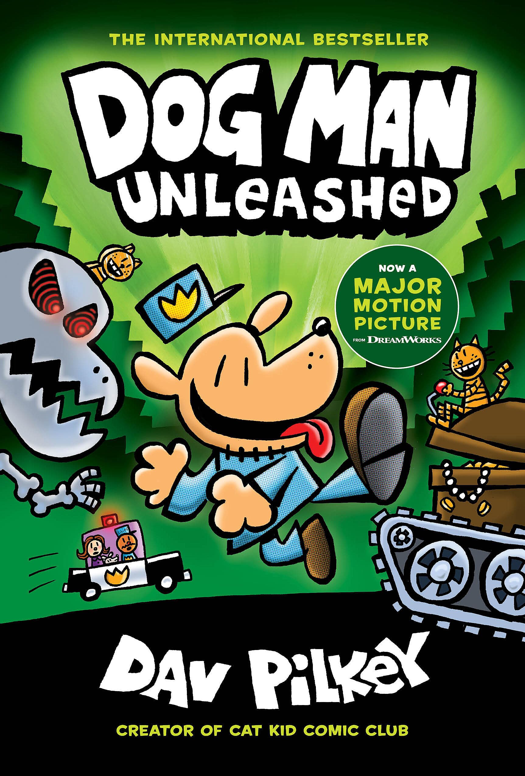 Dog Man Unleashed: A Graphic Novel (Dog Man #2): From the Creator of Captain Underpants: Volume 2 by Pilkey, Dav