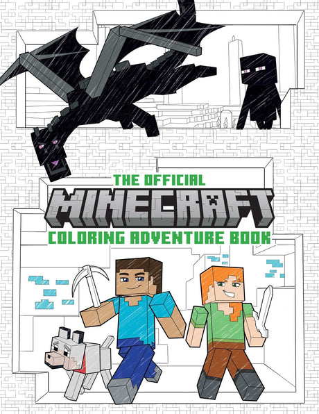 The Official Minecraft Coloring Adventures Book: Create, Explore, Color!: For Young Artists and Kids 5-10 -- Insight Editions, Paperback