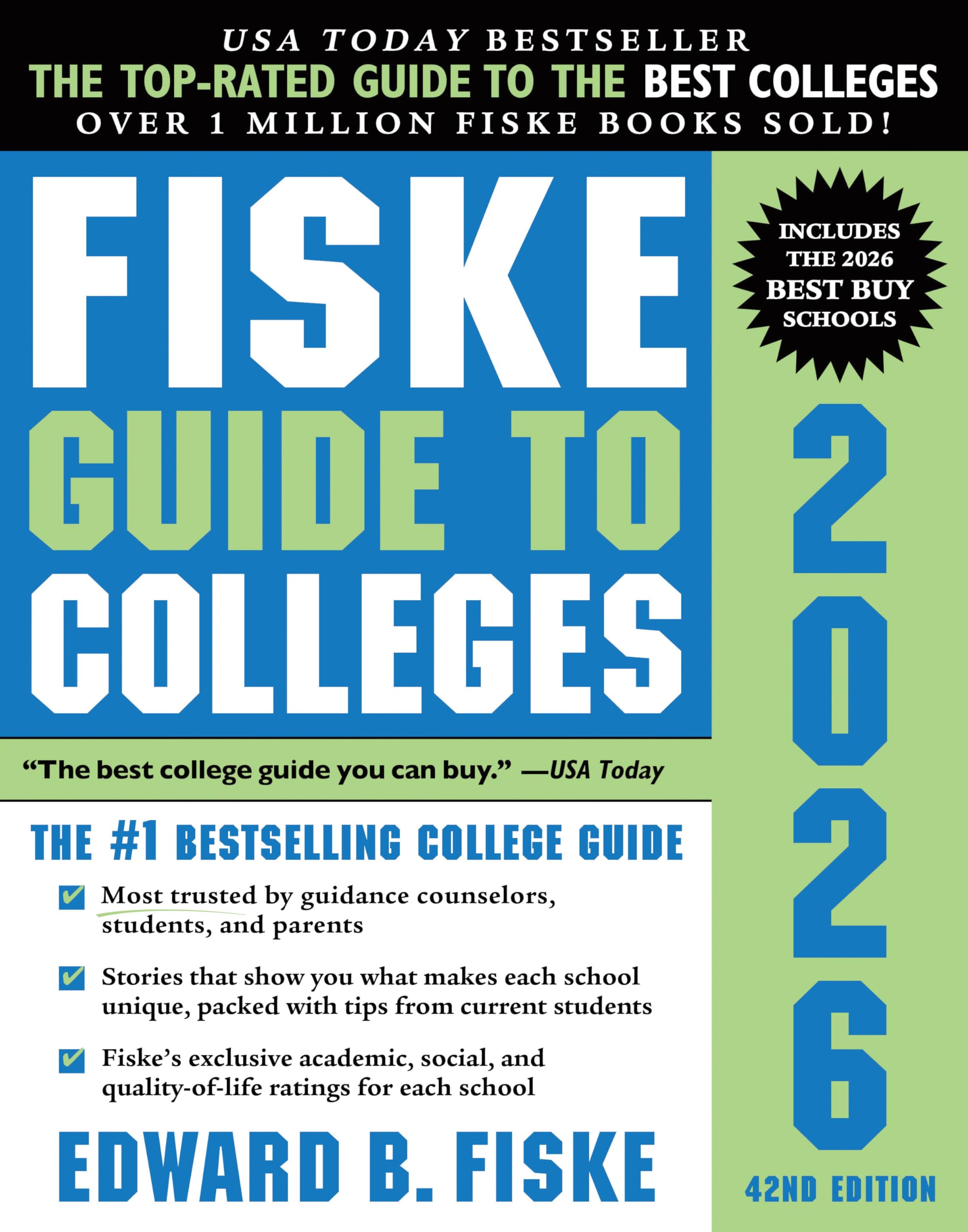 Fiske Guide to Colleges 2026 by Fiske, Edward B.