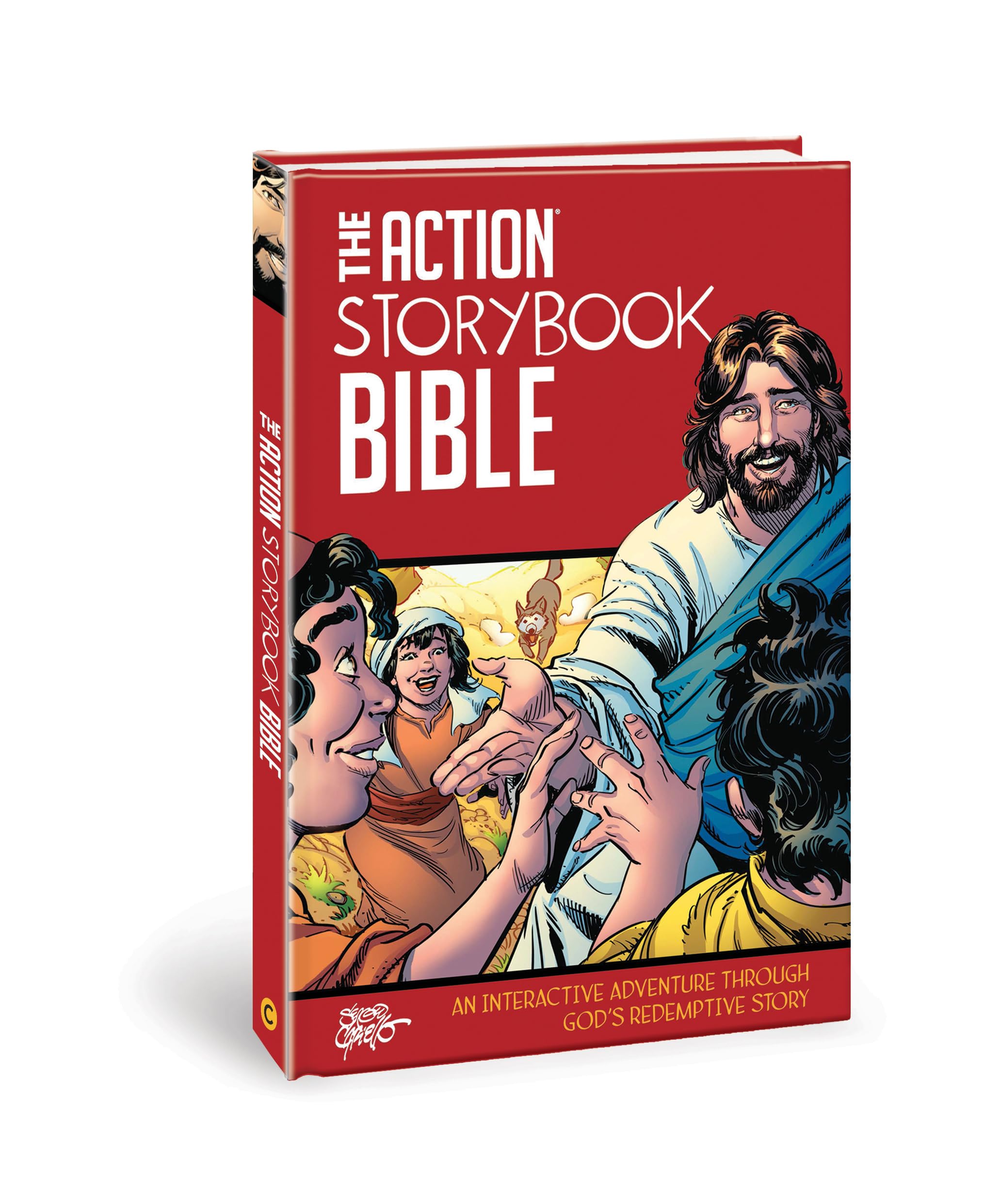 The Action Storybook Bible: An Interactive Adventure Through God's Redemptive Story by DeVries, Catherine