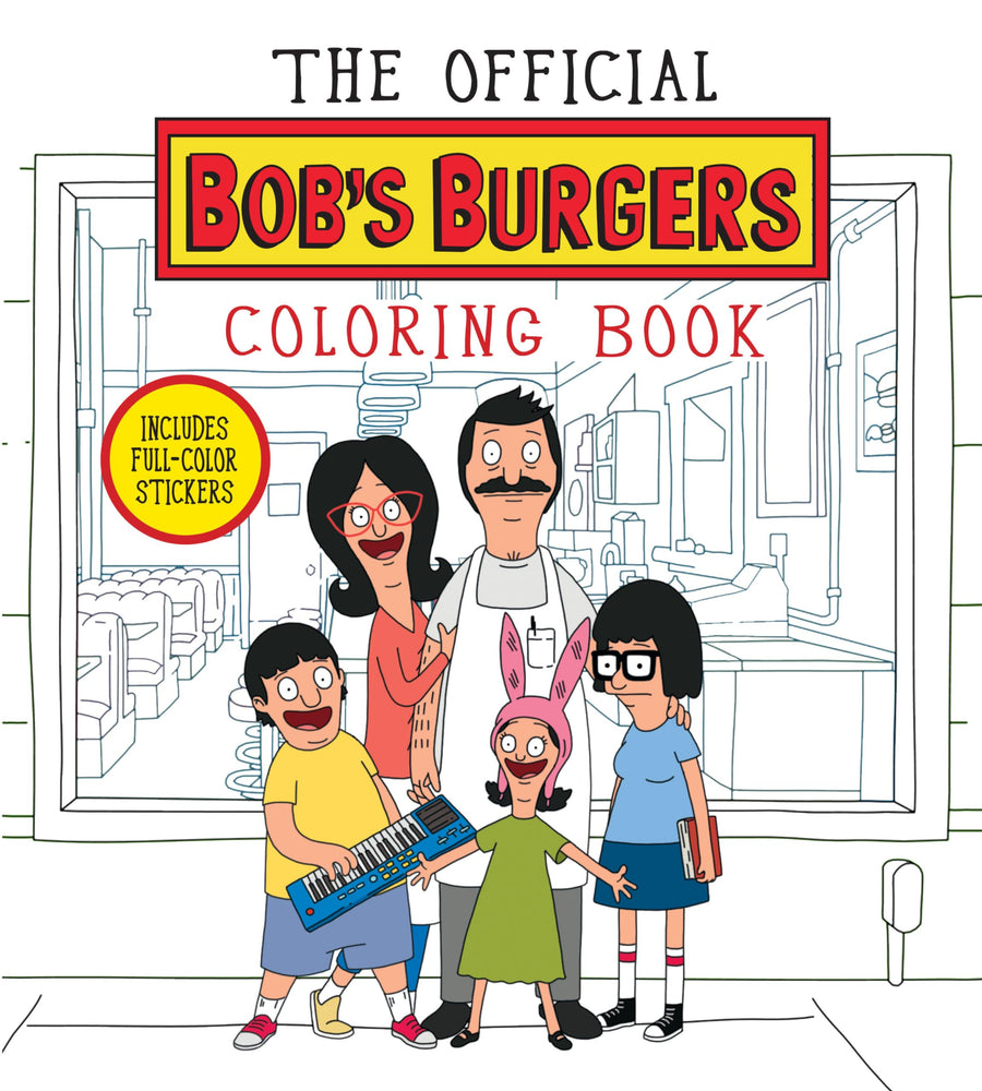 The Official Bob's Burgers Coloring Book -- Loren Bouchard, Paperback