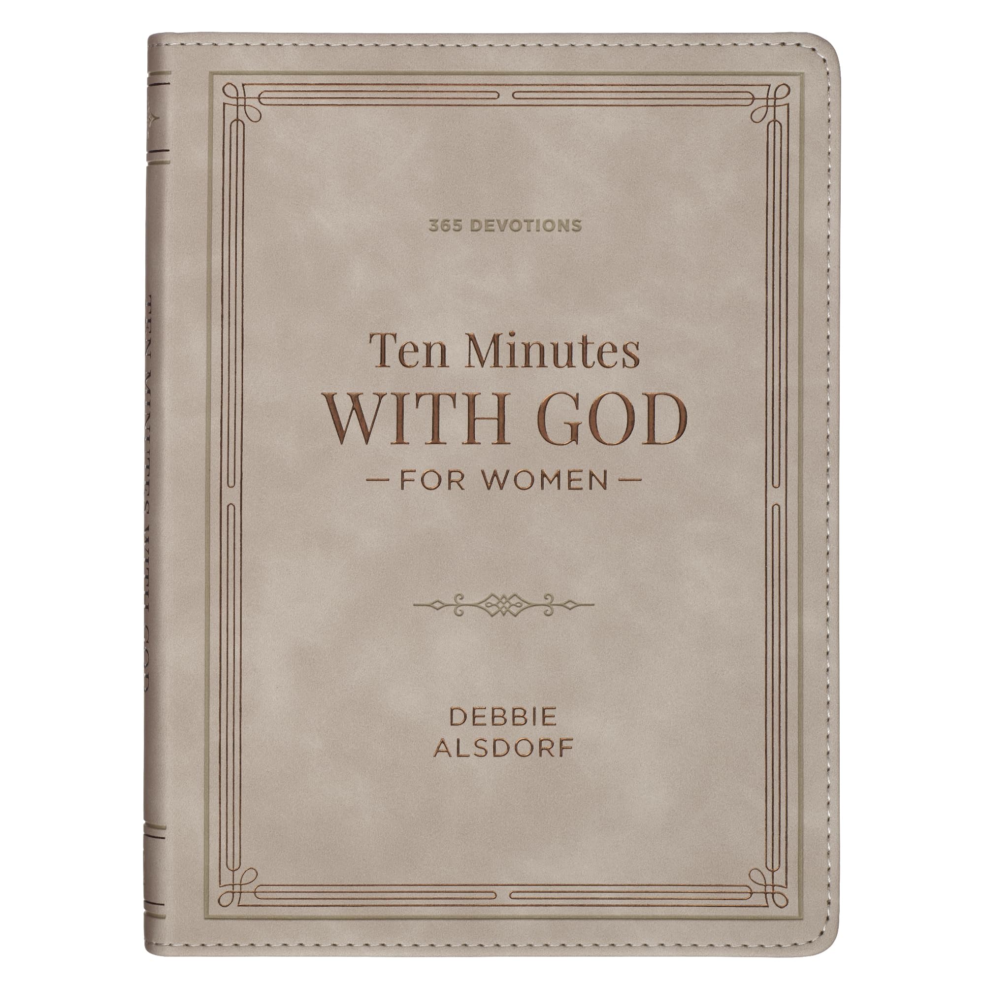 Devotional 10 Minutes with God for Women Faux Leather by Christian Art Gifts