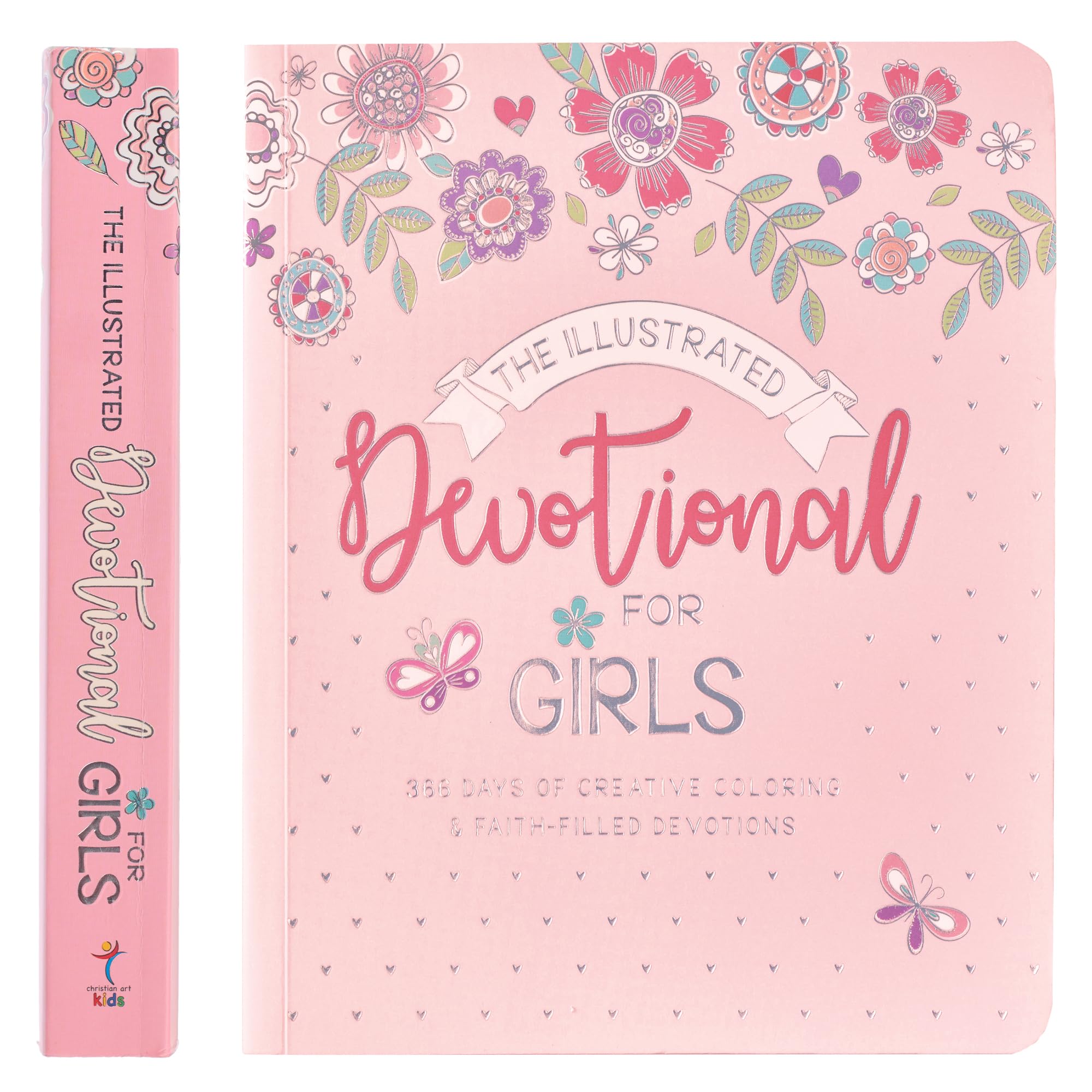 Illustrated Devotional for Girls Softcover by Christian Art Kids