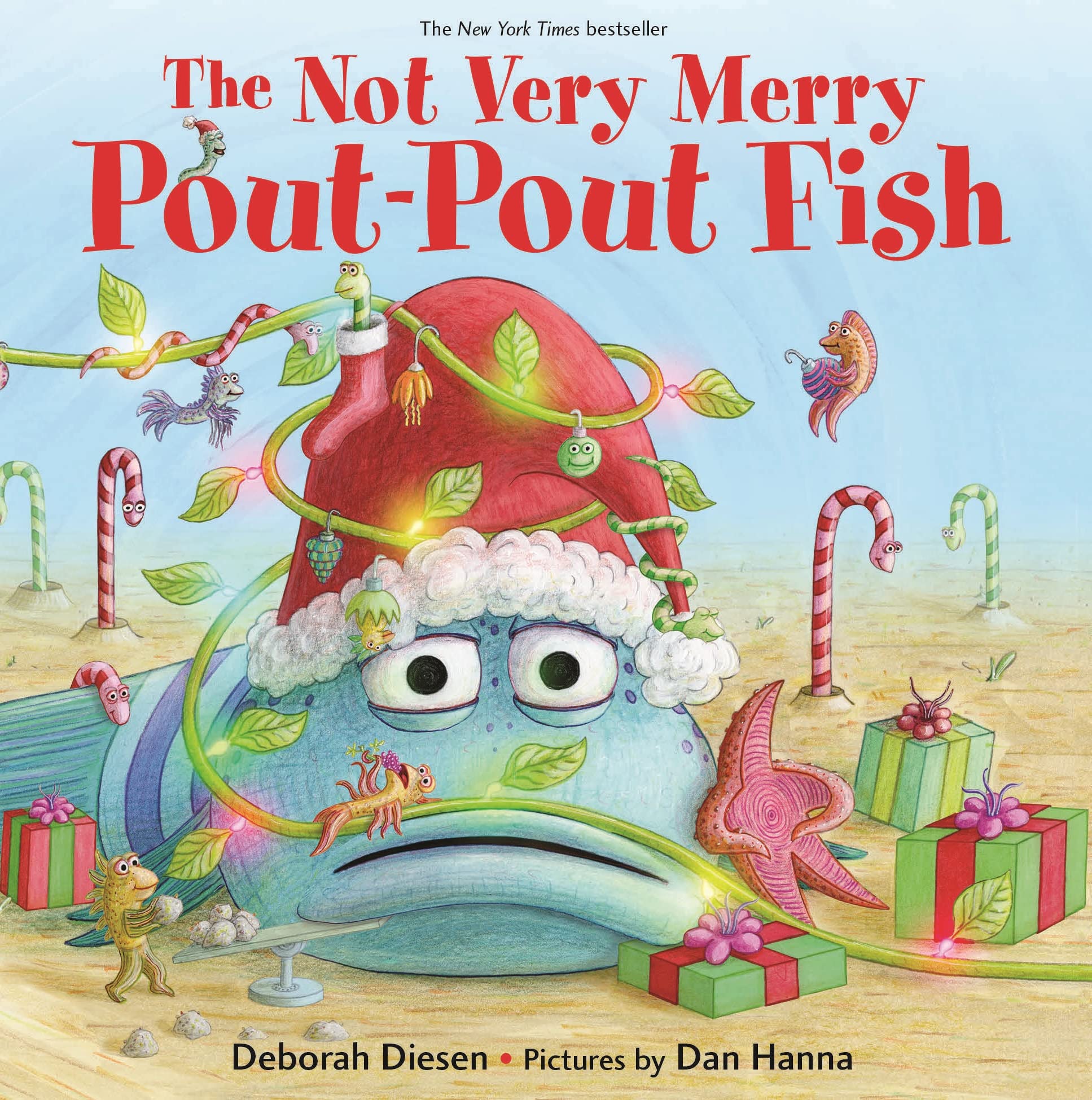 The Not Very Merry Pout-Pout Fish by Diesen, Deborah