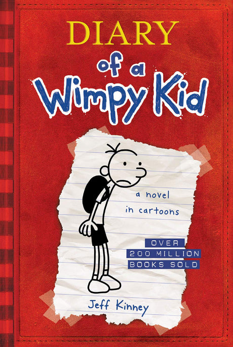Diary of a Wimpy Kid: The Hilarious First Book in the #1 International Bestselling Series about Surviving Middle School (Book 1) -- Jeff Kinney, Hardcover
