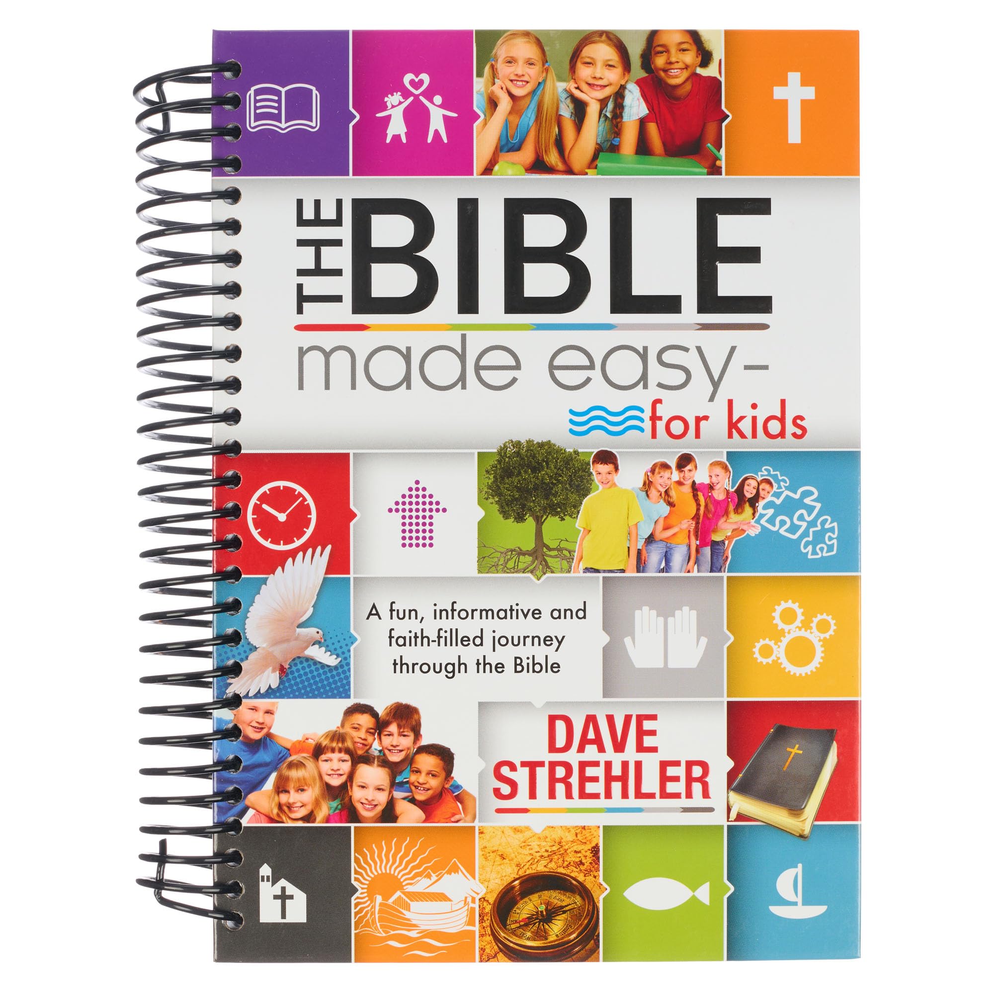 The Bible Made Easy - For Kids Wirebound by Christian Art Gifts