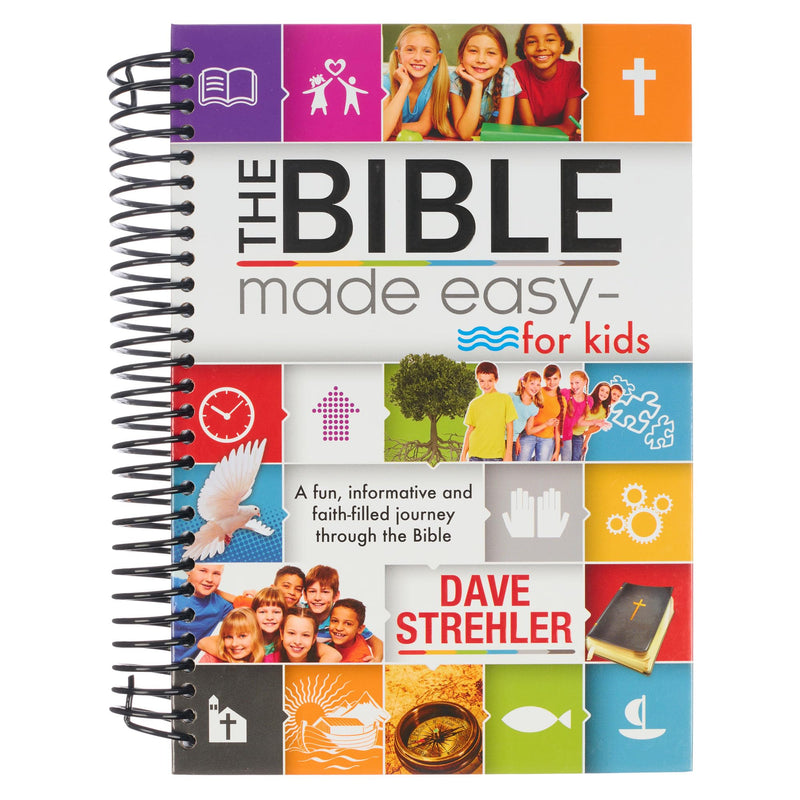 The Bible Made Easy - For Kids Wirebound by Christian Art Gifts
