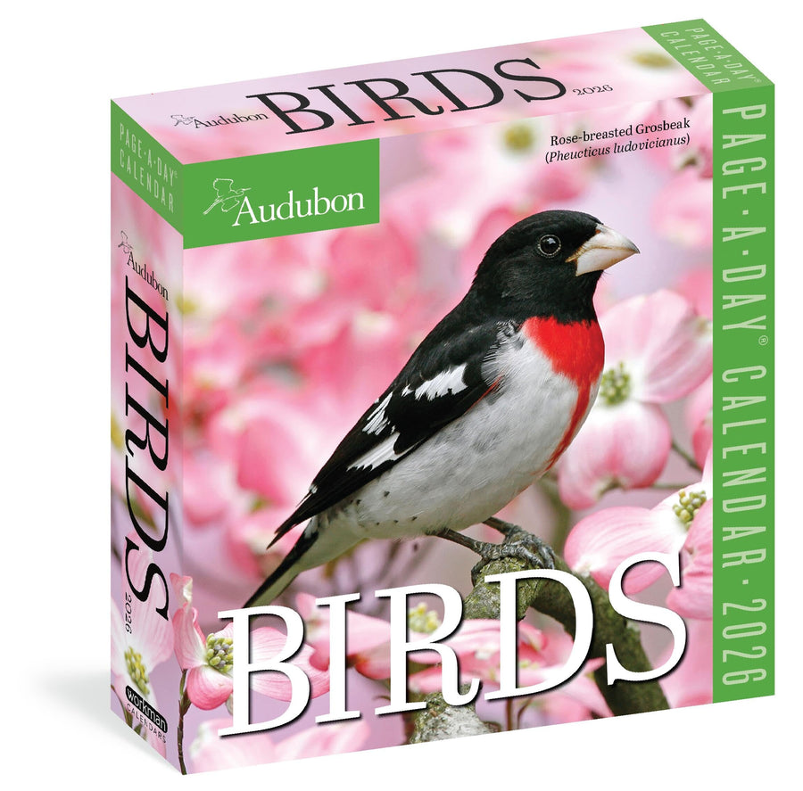 Audubon Birds Page-A-Day(r) Calendar 2026: The World's Favorite Bird Calendar -- Workman Calendars, Daily