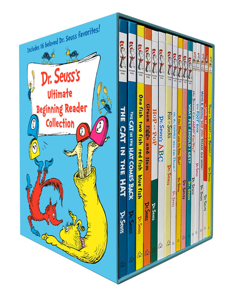 Dr. Seuss's Ultimate Beginning Reader Boxed Set Collection: Includes 16 Beginner Books and Bright & Early Books -- Dr Seuss, Boxed Set