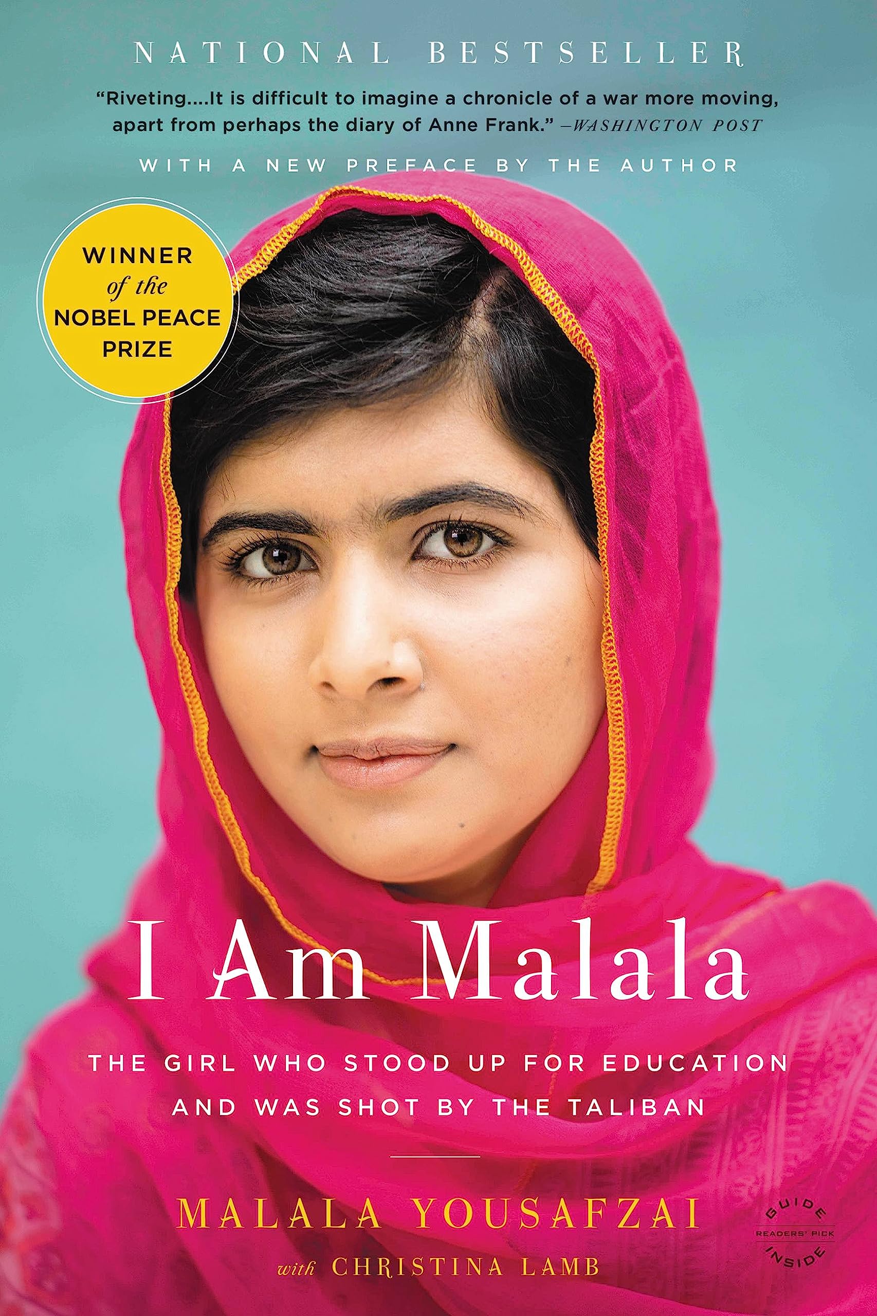 I Am Malala: The Girl Who Stood Up for Education and Was Shot by the Taliban by Yousafzai, Malala