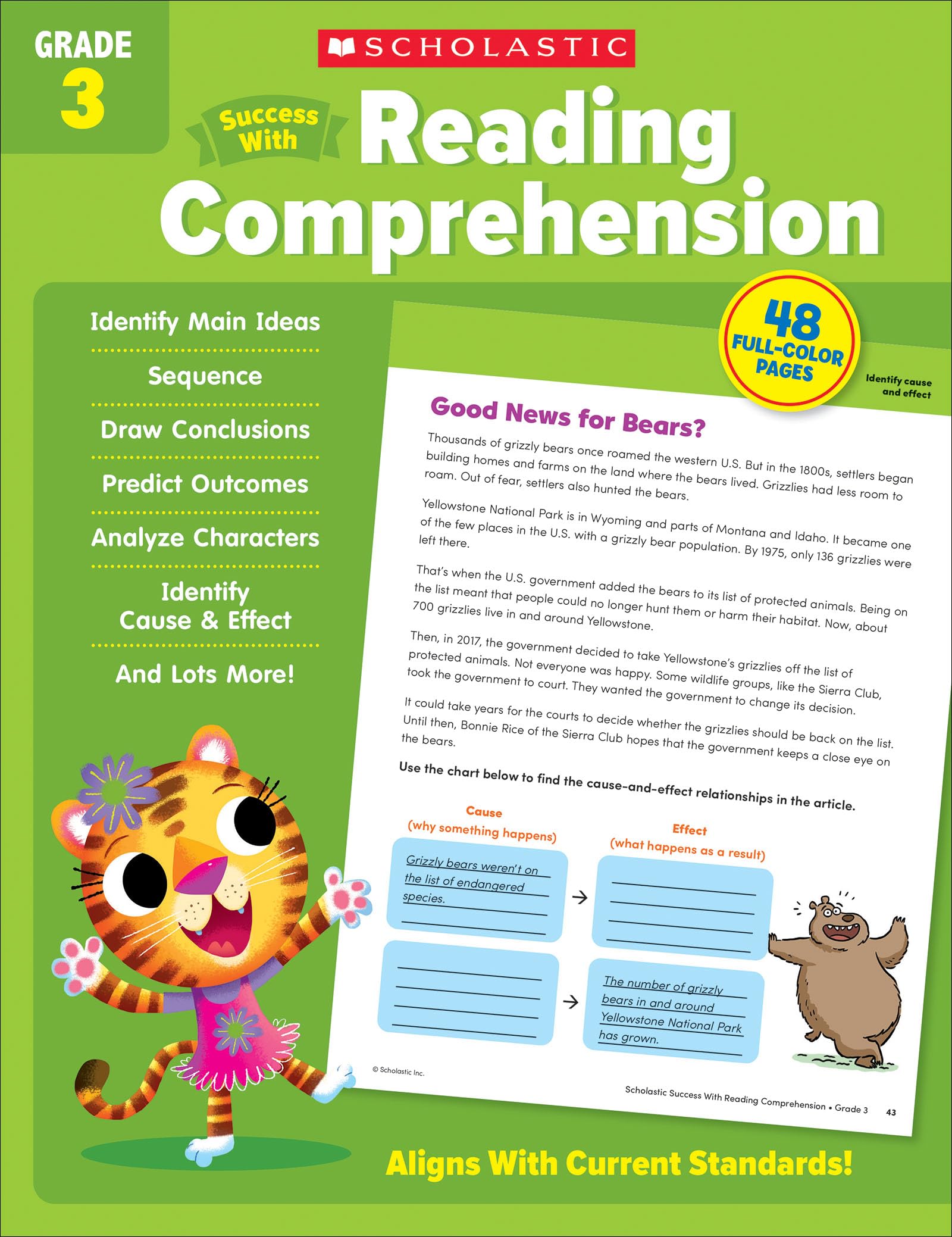 Scholastic Success with Reading Comprehension Grade 3 by Scholastic Teaching Resources