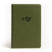 NASB Large Print Personal Size Reference Bible, Olive Leathertouch by Holman Bible Publishers