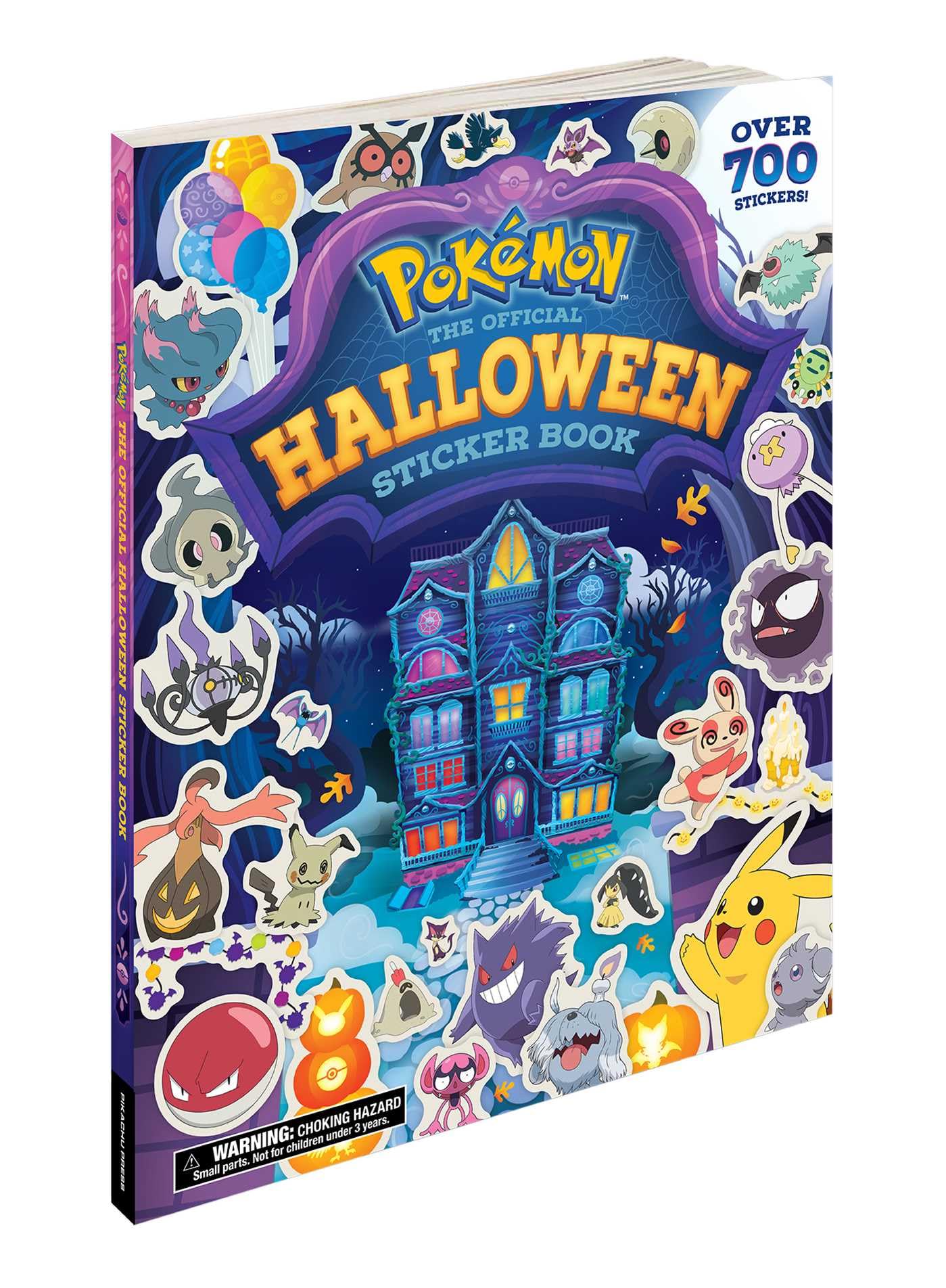 Pok?mon Halloween: The Official Sticker Book: Over 700 Stickers! by Pikachu Press