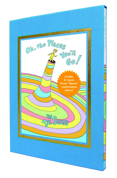 Oh, the Places You'll Go! Slipcased Deluxe Edition -- Dr Seuss, Hardcover