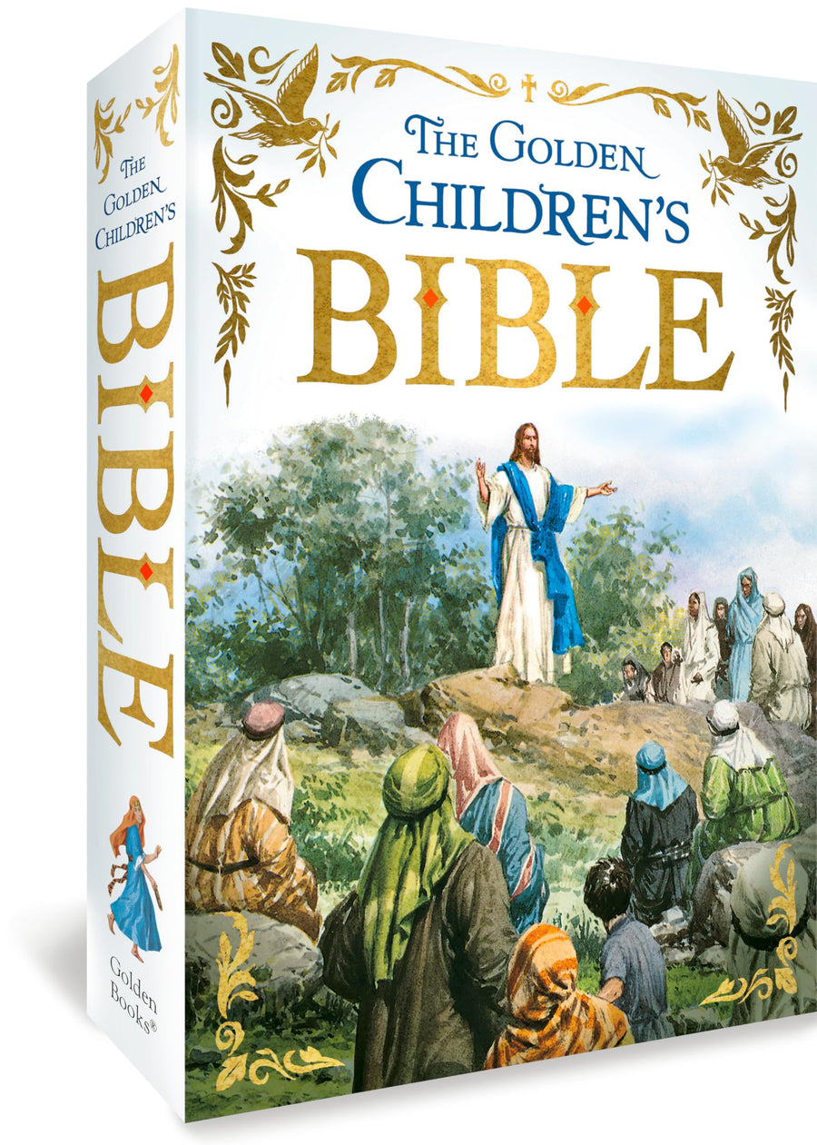 The Golden Children's Bible: A Full-Color Bible for Kids -- Golden Books, Hardcover