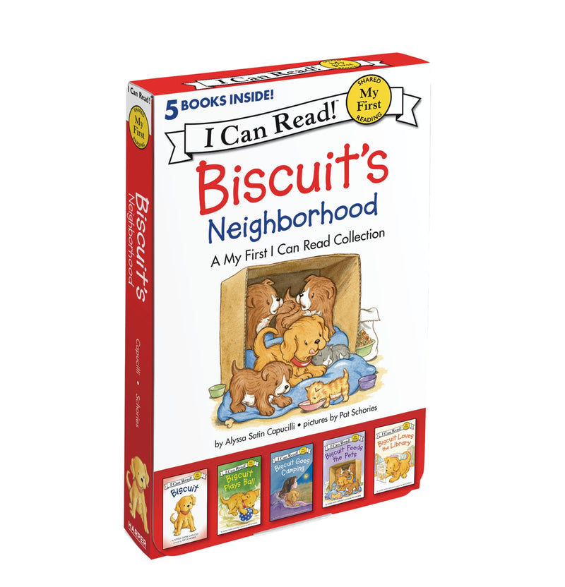 Biscuit's Neighborhood: 5 Fun-Filled Stories in 1 Box! by Capucilli, Alyssa Satin