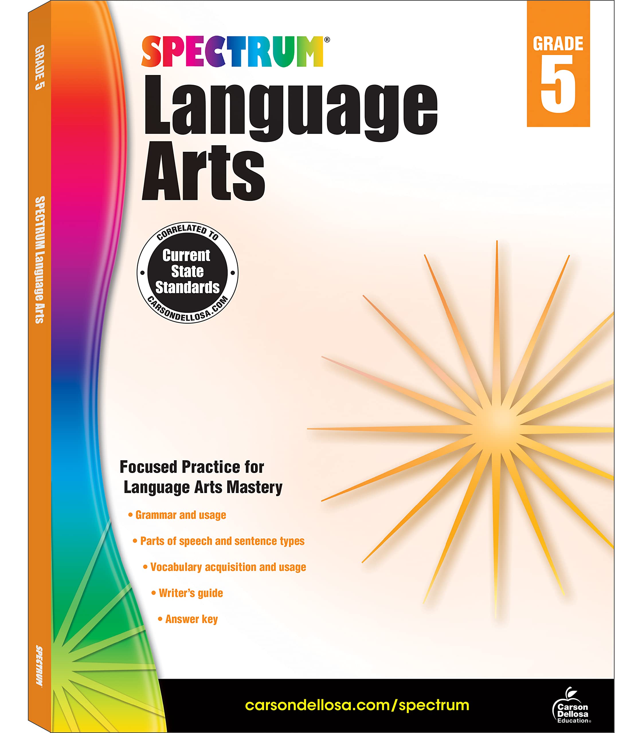 Spectrum Language Arts, Grade 5 by Spectrum