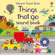 Things That Go Sound Book by Taplin, Sam