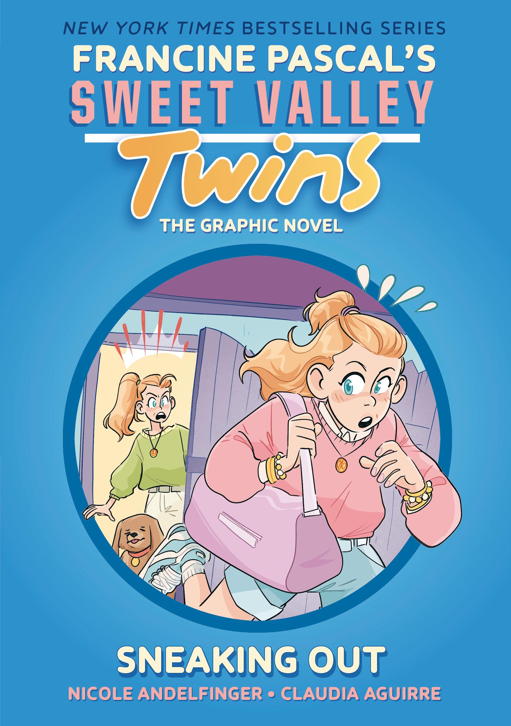 Sweet Valley Twins: Sneaking Out: (A Graphic Novel) by Pascal, Francine