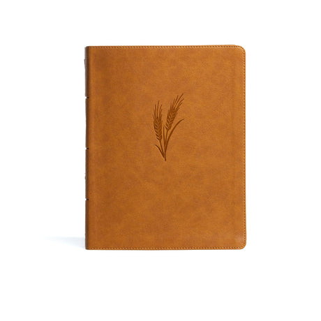 KJV Notetaking Bible, Large Print Edition, Camel Leathertouch -- Holman Bible Publishers, Bible