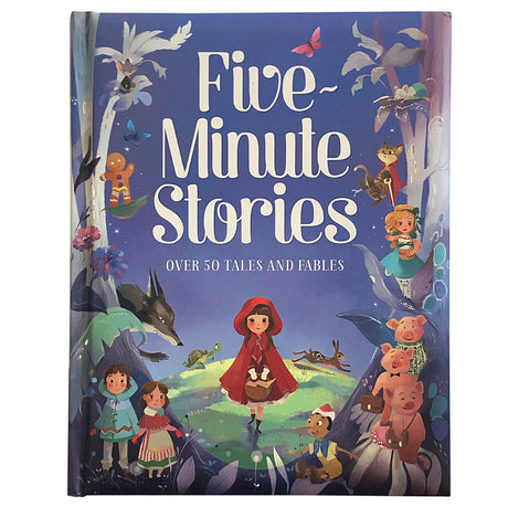 Five-Minute Stories: Over 50 Tales and Fables -- Cottage Door Press, Hardcover