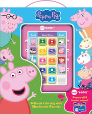 Peppa Pig: Me Reader 8-Book Library and Electronic Reader Sound Book Set [With Electronic Reader and Battery] by Ball, Alan