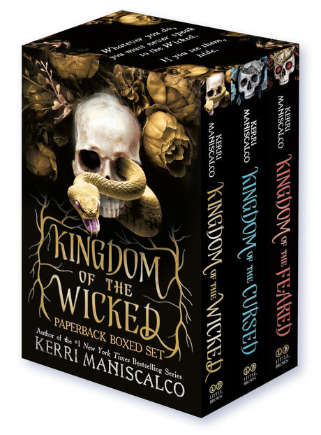 Kingdom of the Wicked Paperback Boxed Set -- Kerri Maniscalco, Paperback