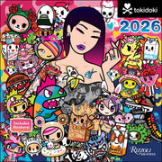 Tokidoki 2026 Wall Calendar (Includes Stickers) by Legno, Simone