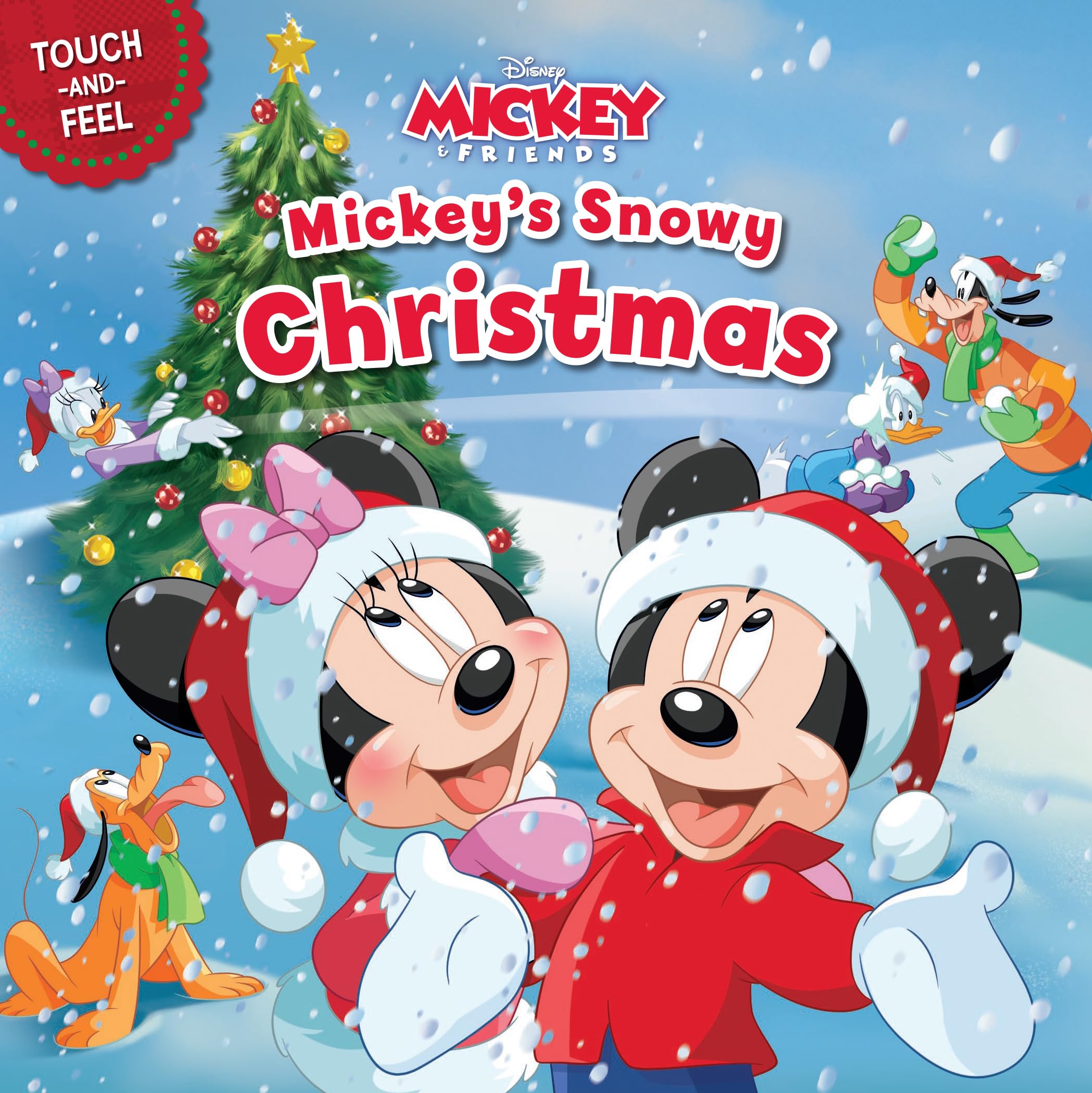 Mickey & Friends Mickey's Snowy Christmas by Disney Books