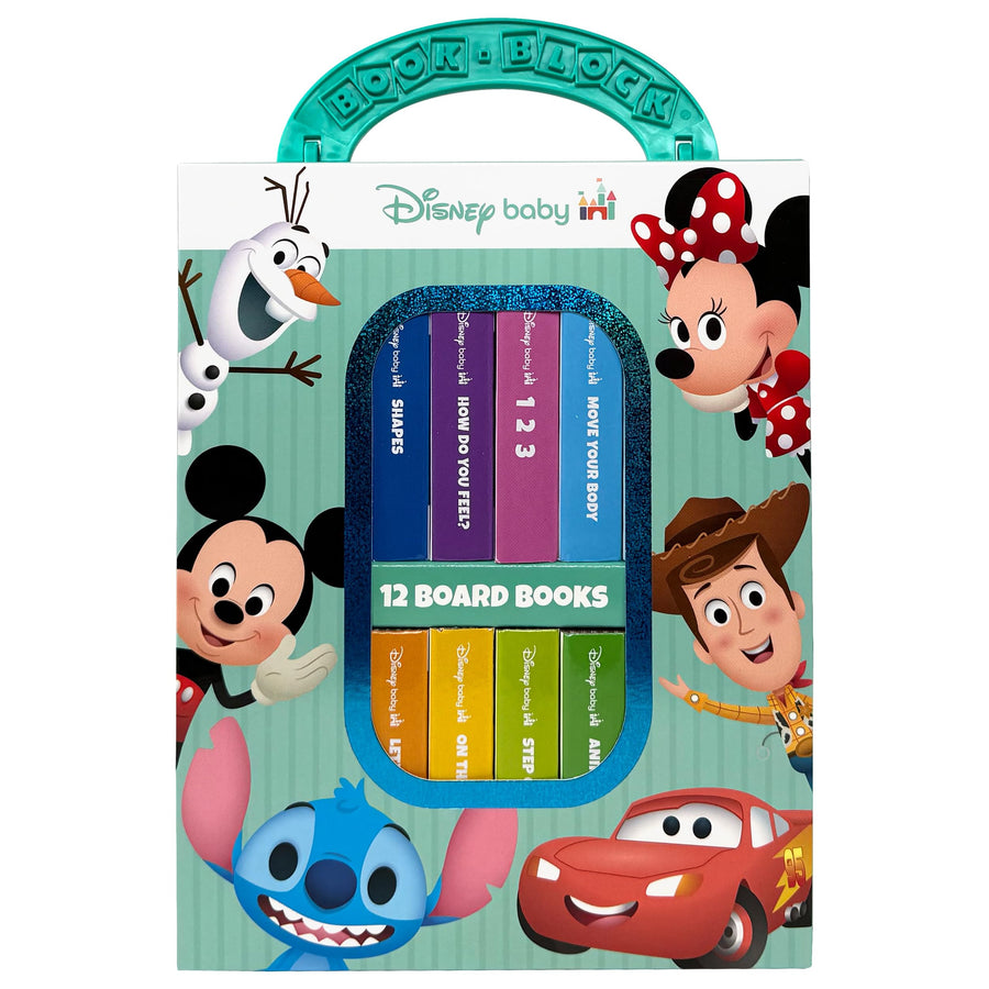 Disney Baby: 12 Board Books -- Pi Kids, Boxed Set
