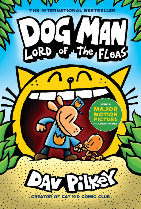 Dog Man: Lord of the Fleas: A Graphic Novel (Dog Man #5): From the Creator of Captain Underpants: Volume 5 -- Dav Pilkey, Hardcover