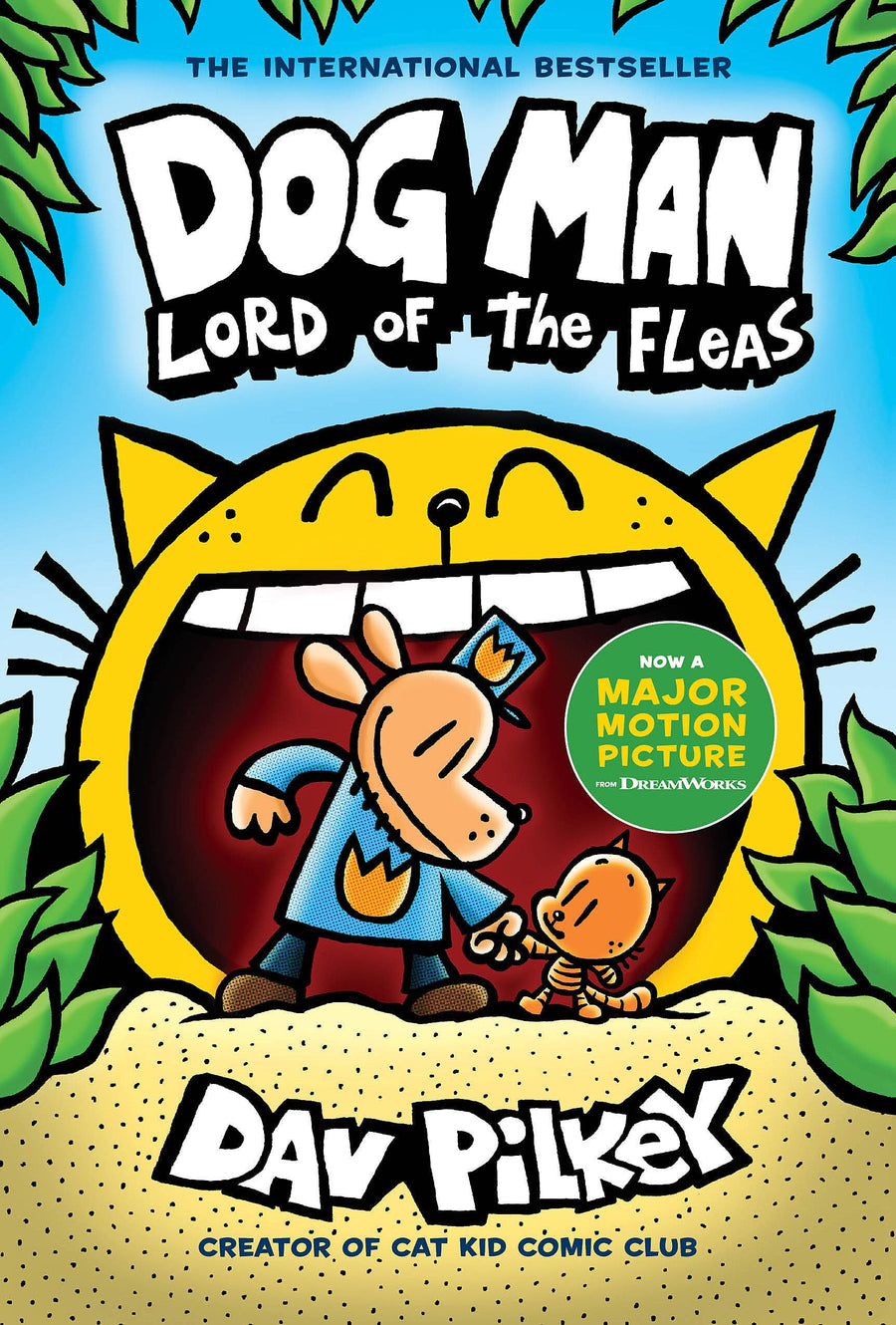 Dog Man: Lord of the Fleas: A Graphic Novel (Dog Man #5): From the Creator of Captain Underpants: Volume 5 -- Dav Pilkey, Hardcover