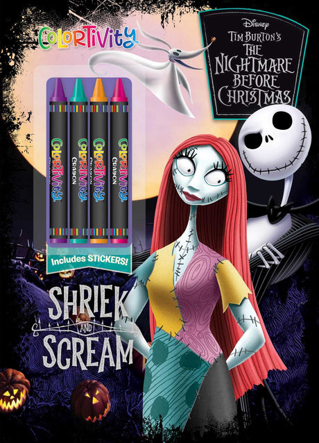 Disney Tim Burton's the Nightmare Before Christmas: With Big Crayons! -- Editors of Dreamtivity, Paperback