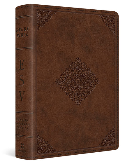 Study Bible-ESV-Personal Size Ornament Design -- Esv Bibles, Bible
