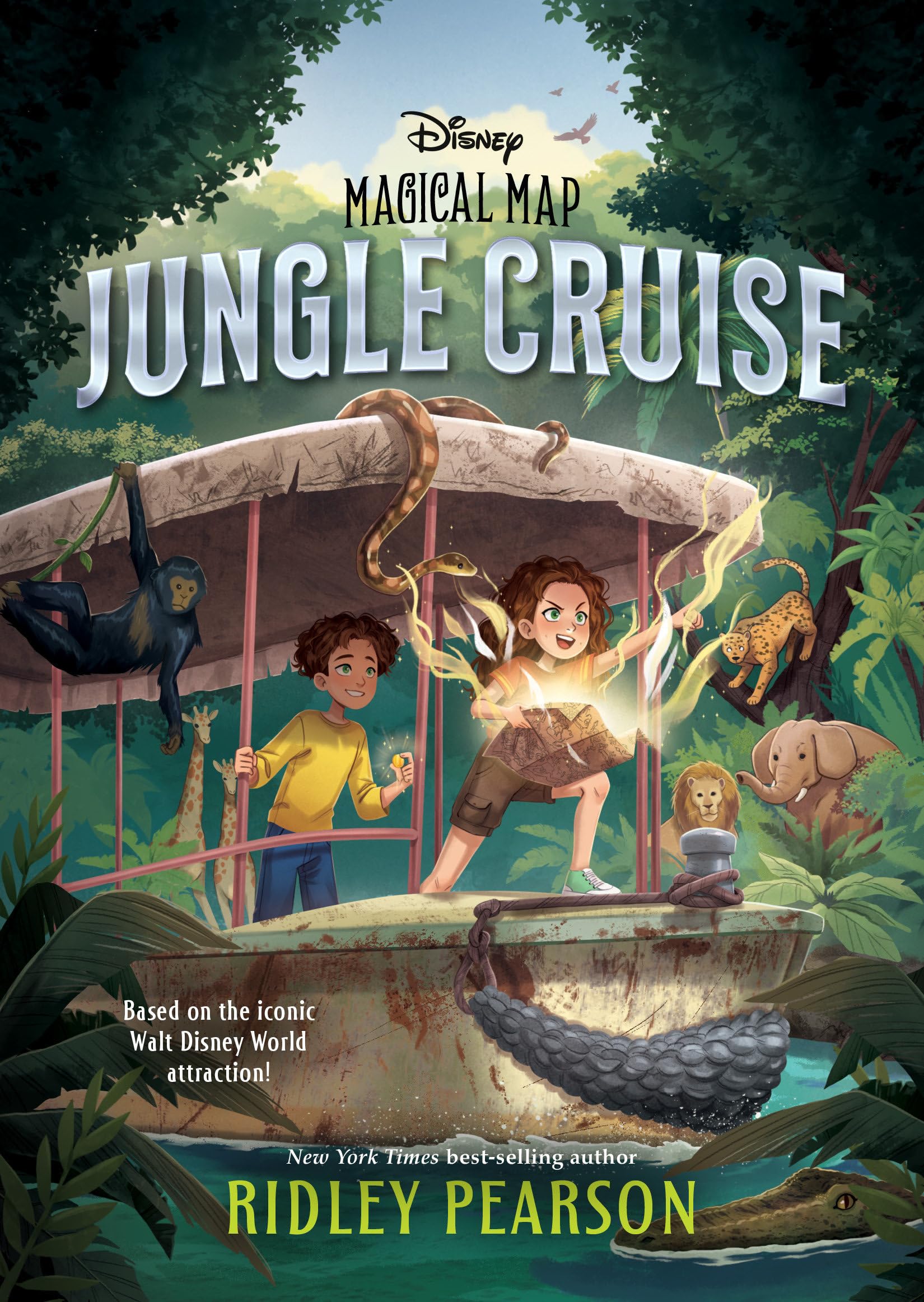 Magical Map #2: Jungle Cruise by Pearson, Ridley