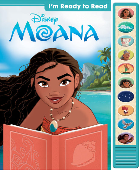 Disney Moana: I'm Ready to Read Sound Book [With Battery] -- Pi Kids, Board Book