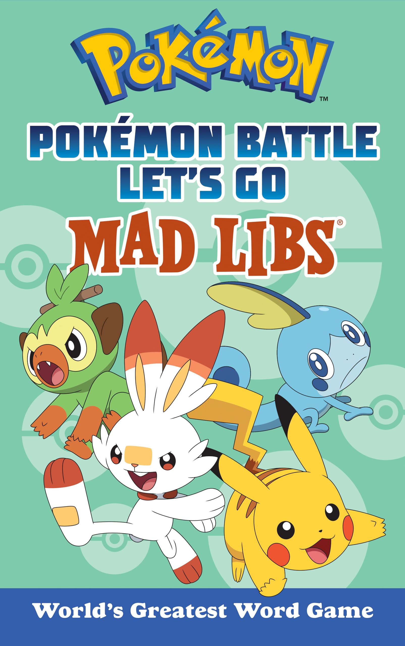 Pokémon Battle Let's Go Mad Libs: World's Greatest Word Game by Macchiarola, Laura
