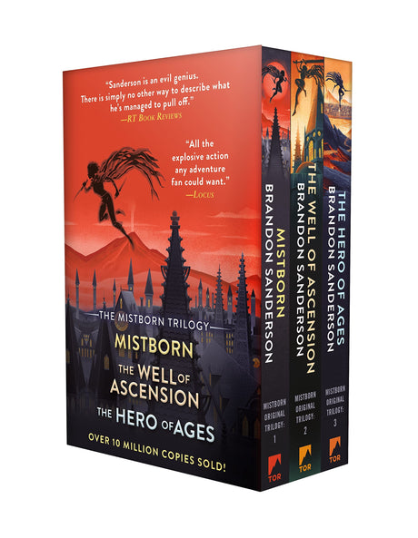 Mistborn Trilogy Tpb Boxed Set: Mistborn, the Well of Ascension, the Hero of Ages -- Brandon Sanderson, Boxed Set