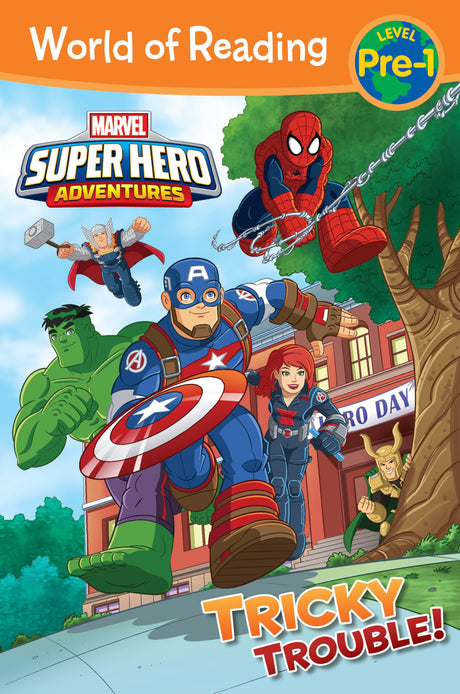 World of Reading: Super Hero Adventures: Tricky Trouble!: Level Pre-1 -- Alexandra West, Paperback