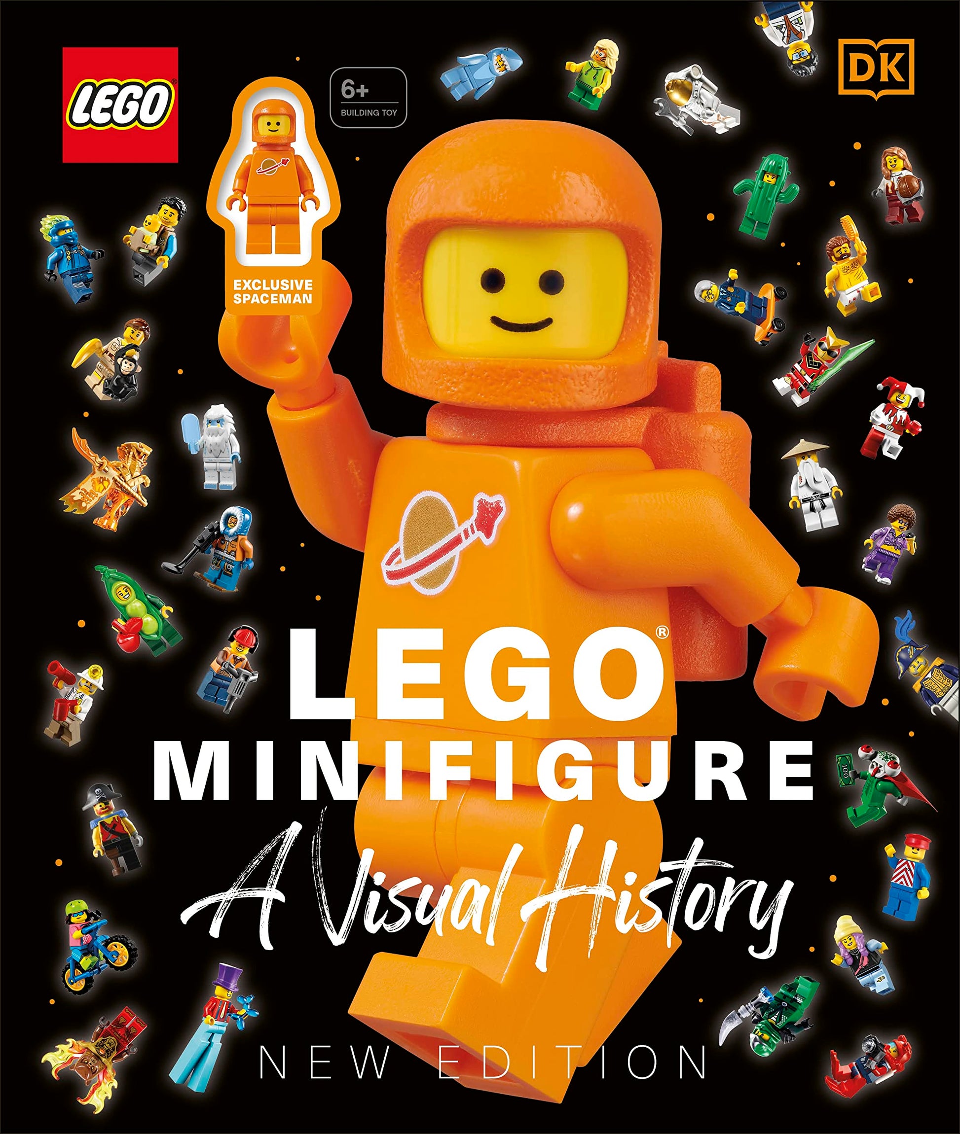 Lego(r) Minifigure a Visual History New Edition: With Lego Spaceman Minifigure! [With Toy] by Farshtey, Gregory