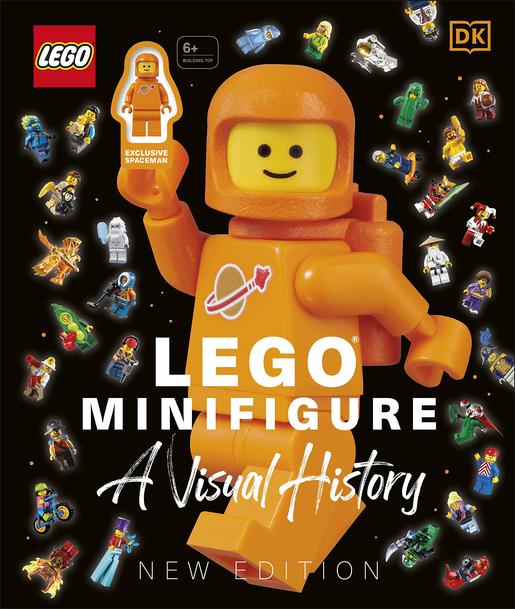 Lego(r) Minifigure a Visual History New Edition: With Lego Spaceman Minifigure! [With Toy] by Farshtey, Gregory