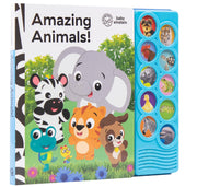 Baby Einstein: Amazing Animals! Sound Book [With Battery] by Pi Kids