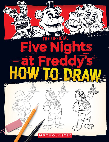 How to Draw Five Nights at Freddy's: An Afk Book -- Scott Cawthon, Paperback