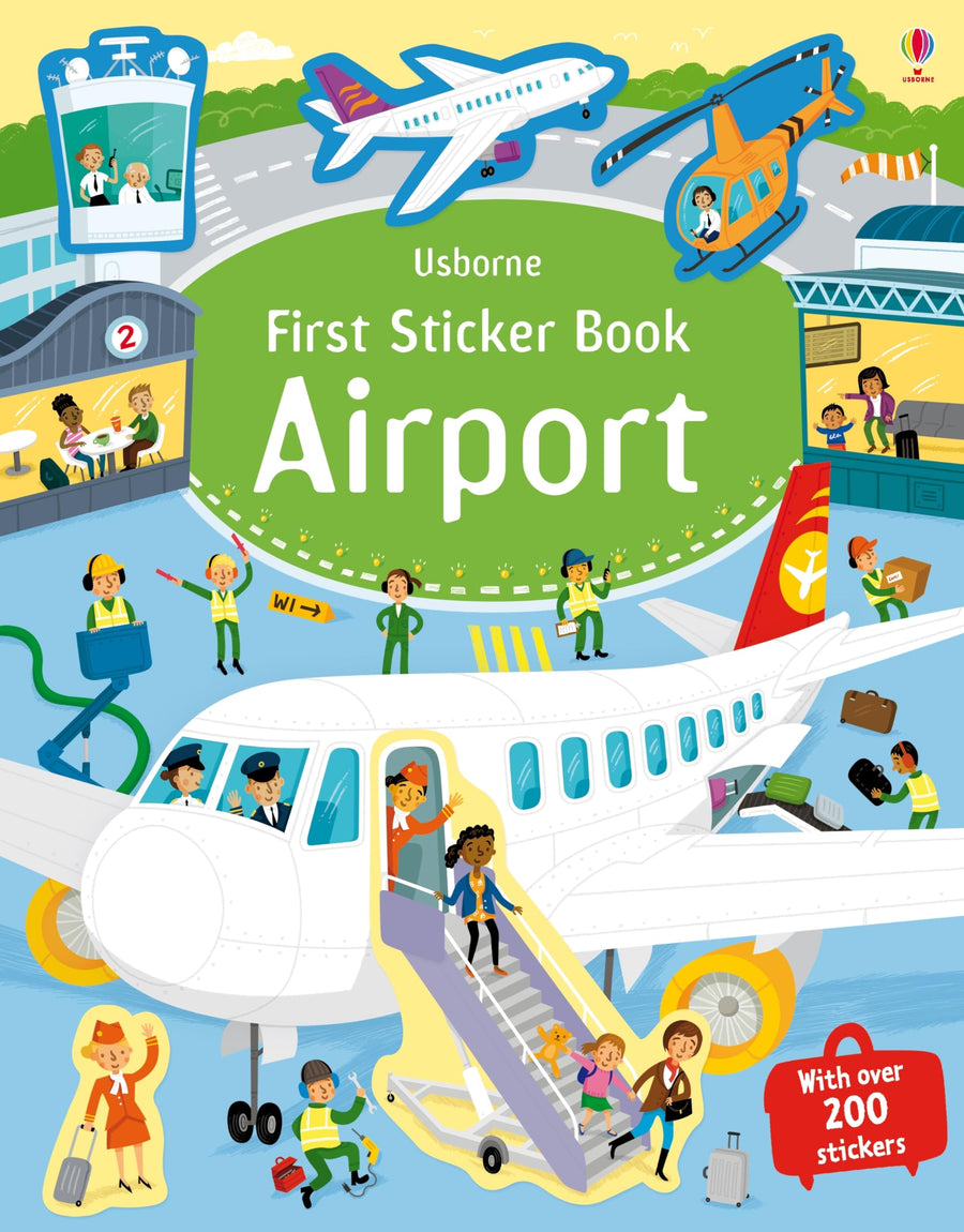 First Sticker Book Airport -- Sam Smith, Paperback